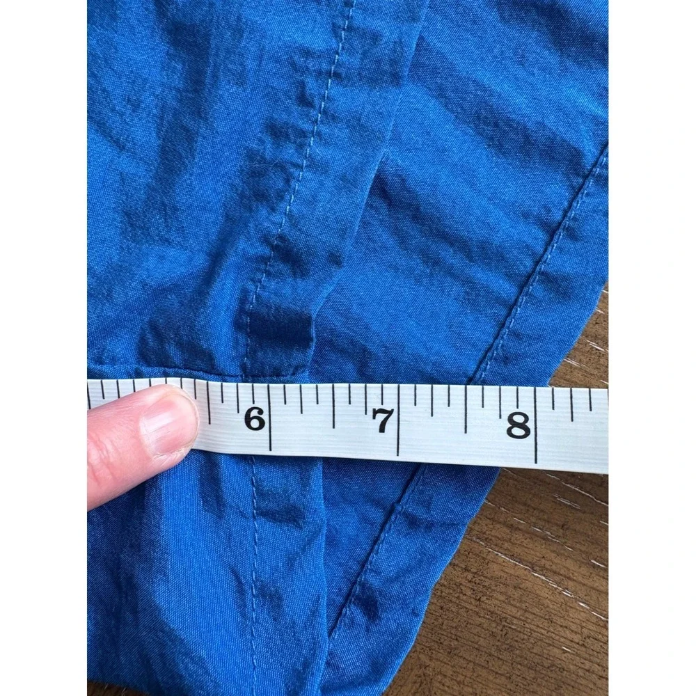 Speedo‎ Mens Swim Trunks Blue Elastic Waist Mesh Lined Pockets Royal Blue Shorts